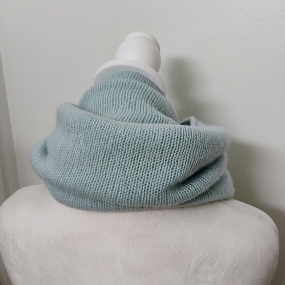 Pure Collection Light Blue Scarf - Picture 3 of 6